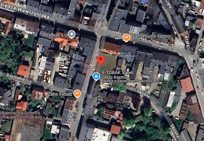 Działka budowlana Kępno, Henryka Sienkiewicza