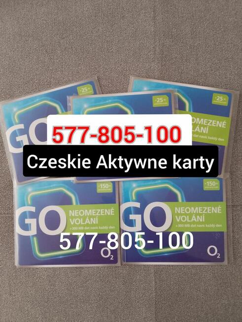 CZESKIE KARTY SIM ANONIMOWE BEZ REJESTRACJI