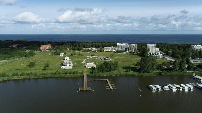 Miejsce cumownicze Mielno Unieście - za Blue Marine