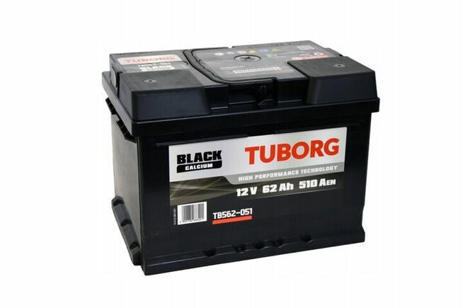 Akumulator Tuborg Black TB562-051 12V 62Ah 510A P+