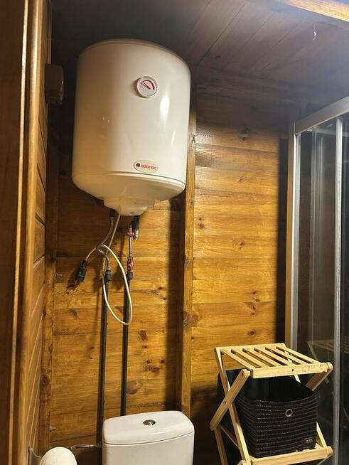 Sprzedam działkę + domek drewniany 35m² ROD Ikar Kalisz