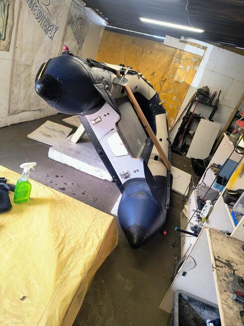 Plastex. Naprawa elementów plastikowych łodzi pontonów