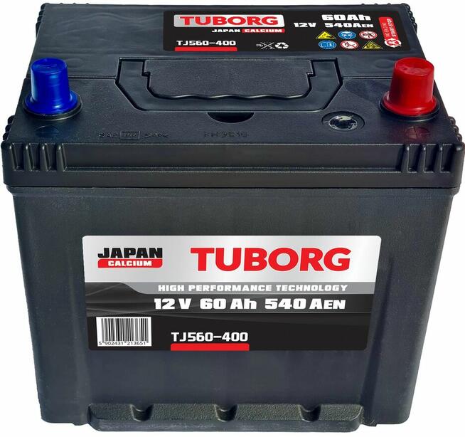 Akumulator Tuborg Japan 12V / 60Ah / 540A