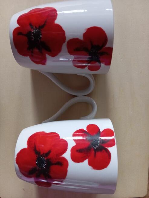 Zestaw 2 miski głębokie i 2 kubki