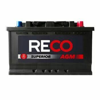 Akumulator RECO AGM RA57076 12V 70Ah 760A Start&Stop
