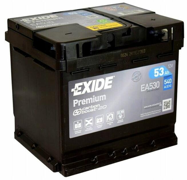 Akumulator Exide Premium EA530 53Ah 540A Zamiennik CA530