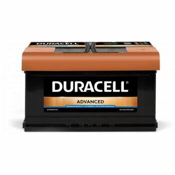 Akumulator Duracell Advanced DA80 12V 80Ah 750A P+