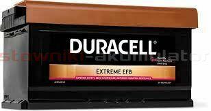 Akumulator Duracell EXTREME DE75 EFB 12V 75Ah 730A P+