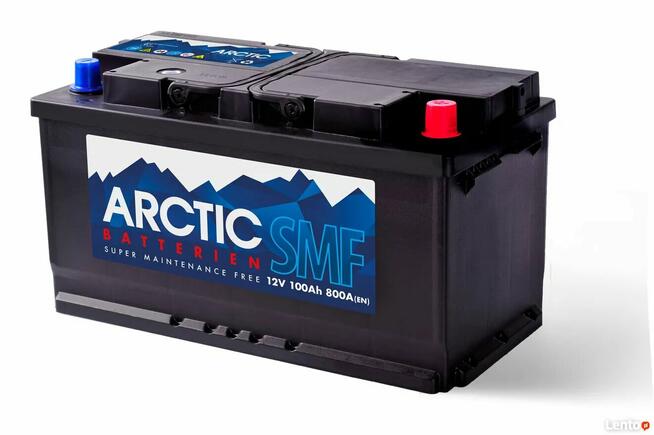 Akumulator samochodowy Arctic 12V 100Ah 800A