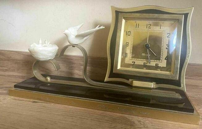 Zegar budzik Elsegor Art Deco Francja