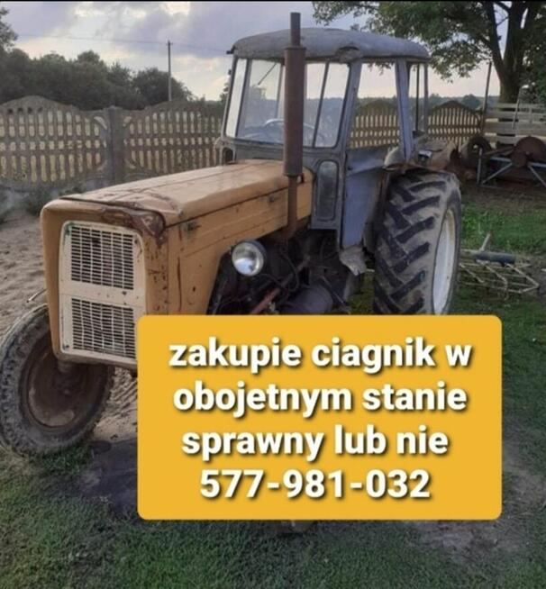 Skup ciągników uszkodzonych sprawnych ursus zetor massey sam