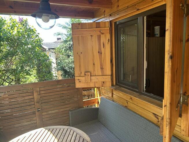 Sprzedam działkę + domek drewniany 35m² ROD Ikar Kalisz