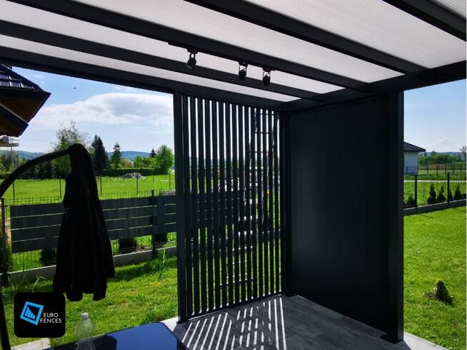 Pergola z aluminium na wymiar! Bezpłatna wycena Euro Fences