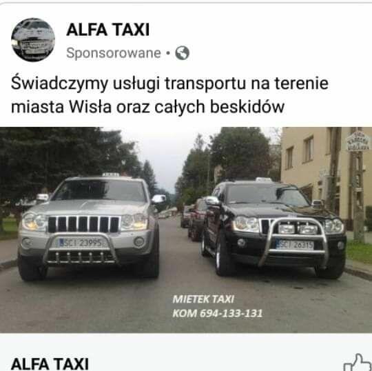 Taxi Wisła Alfa 24H
