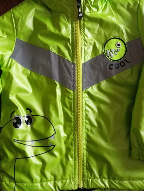 Kurtka lekka przeciwdeszczowa rozmiar 104/110