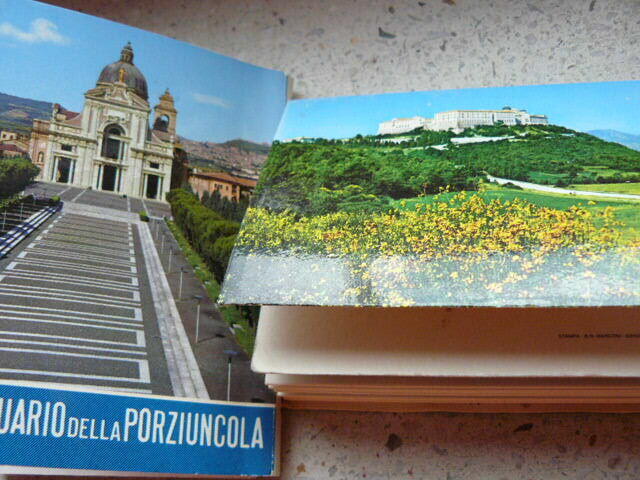 Asyz i Montecassino ksiazeczki ze zdjeciami