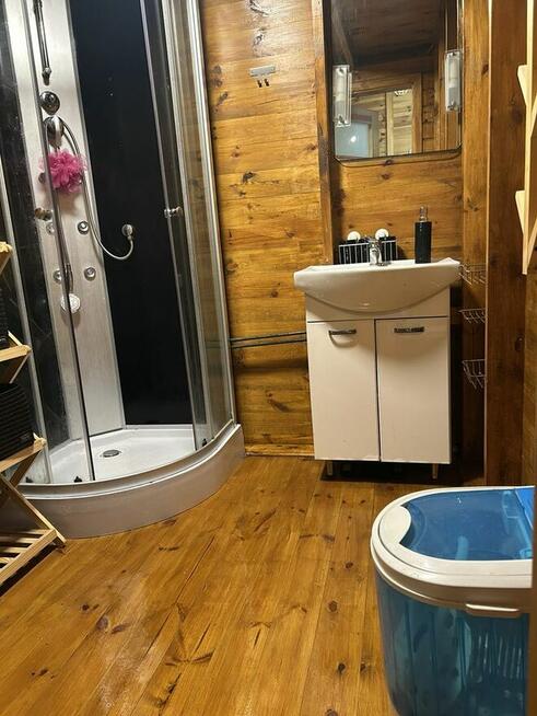 Sprzedam działkę + domek drewniany 35m² ROD Ikar Kalisz