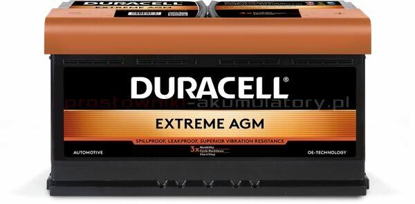Akumulator Duracell EXTREME DE95 AGM 12V 95Ah 850A