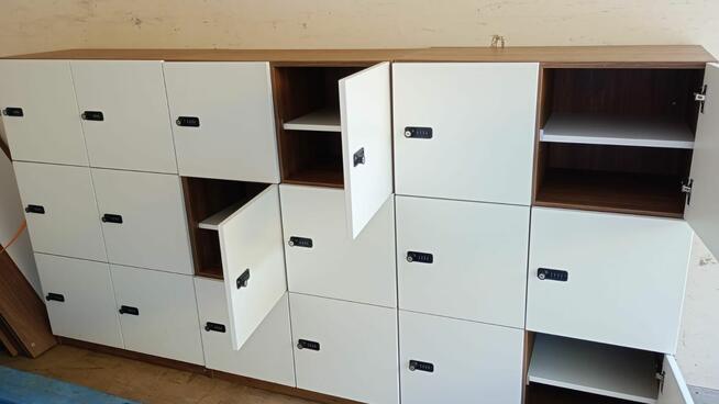 Szafka pracownicza biała locker szafy pracownicze 6skrytek b