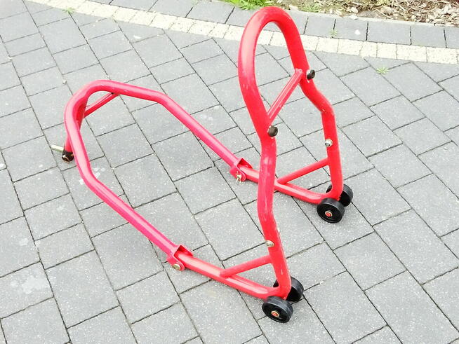 Stojak podnośnik motocyklowy przedni główka ramy - używany