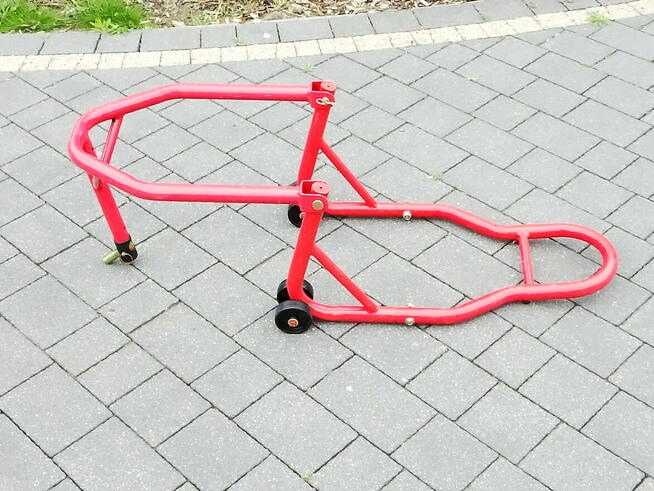 Stojak podnośnik motocyklowy przedni główka ramy - używany