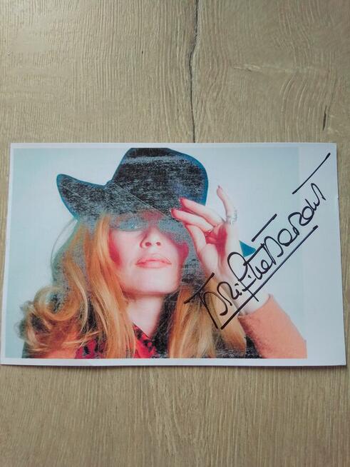 Zdjęcie z autografem