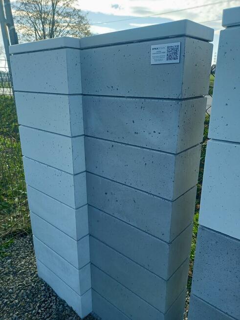 Ogrodzenie z betonu architektonicznego bloczki Epika Design