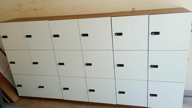 Szafka pracownicza biała locker szafy pracownicze 6skrytek b