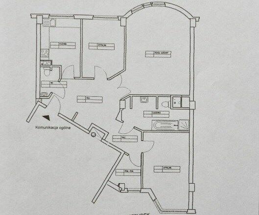 Apartament 3 pokoje 105 m2 Warszawa Śródmieście ul. Łucka