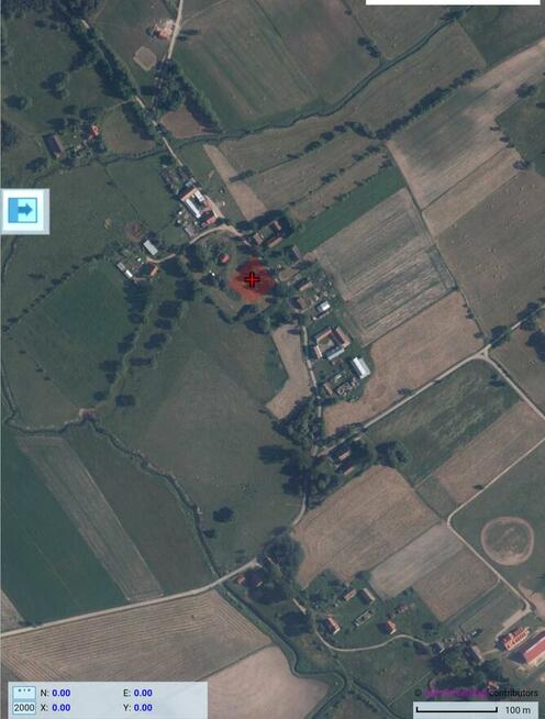 Działka siedliskowa w Zabielne 18 ar