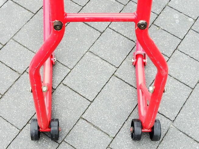 Stojak podnośnik motocyklowy przedni główka ramy - używany