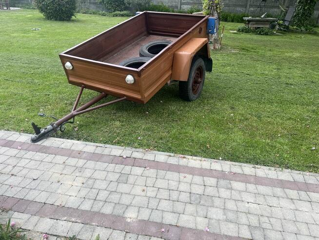 Przyczepka SOLIDNA -resory grube i odboje