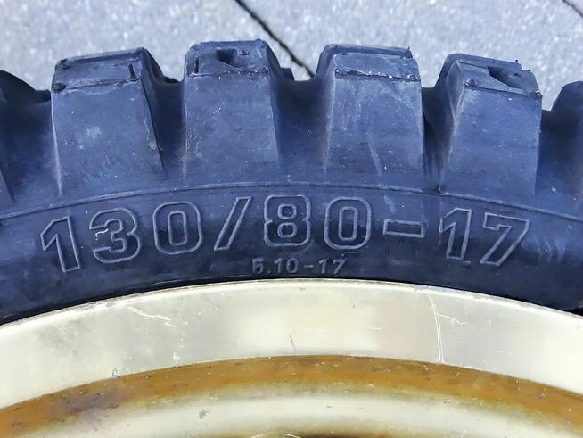 Koło felga Takasago 17xMT2.50 DOT 102 JAPAN 7 89