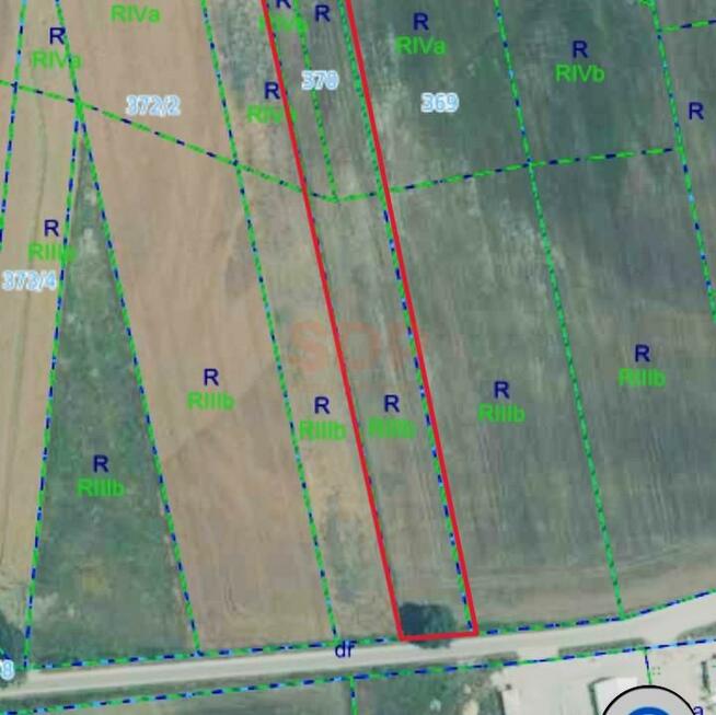 Działka rolna Brzeg Dolny, Średzka