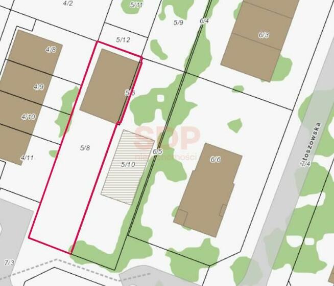 Działka budowlana Wrocław Fabryczna, Stabłowice, Stoszowska