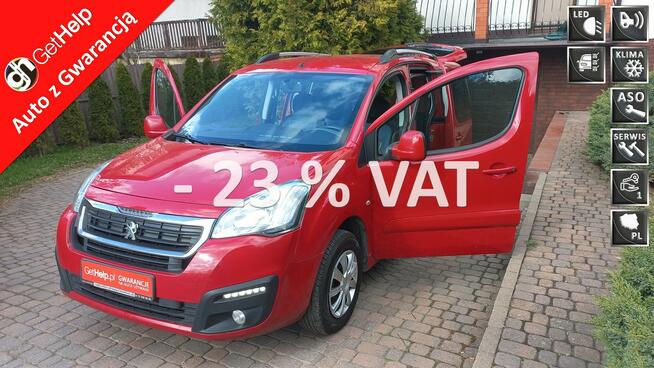 Peugeot Partner Salon PL Ledy F.VAT23% 1.6 BlueHDI TEPEE