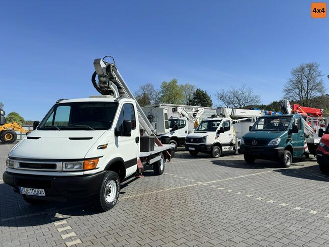 Iveco Daily 4x4 Zwyżka 16m MULTITEL 16.2 ALU/AF Wysięg Boczny 8m Sprinter Crafter