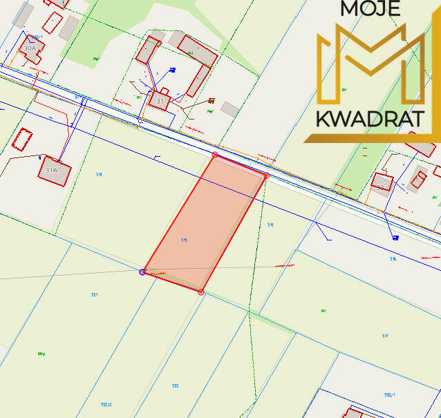Działka budowlana z mpzp, gmina Rząśnia