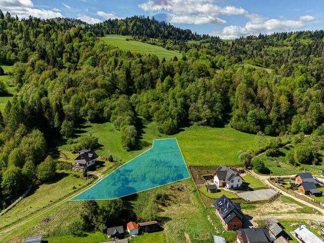 Widokowa Działka na wzniesieniu z pozwoleniem!