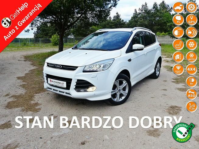 Ford Kuga 2.0 TDCI*ST LINE*Panorama*Climatronic*Alu*Navi*Półskóry*SONY*ZOBACZ!!!