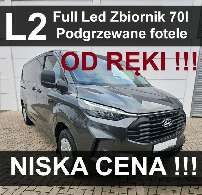 L2 Nowy Ford Custom 136KM L2 Od ręki Super Cena Full Led  1640zł