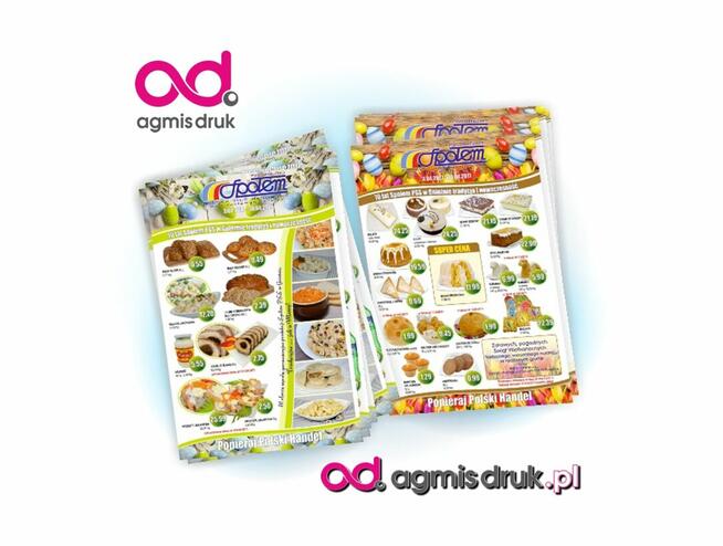 Projektowanie gazetek reklamowych Druk gazetki Gniezno