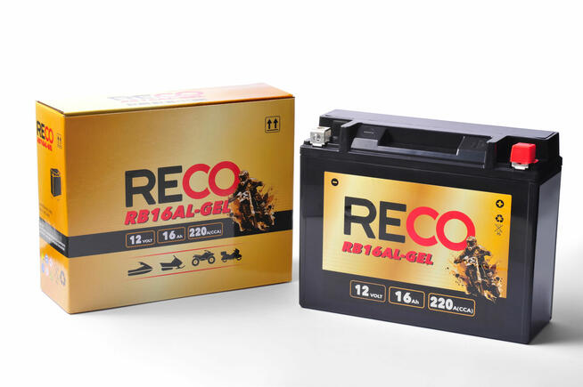 Akumulator żelowy Reco YB16AL-A2 12V 16Ah 220A