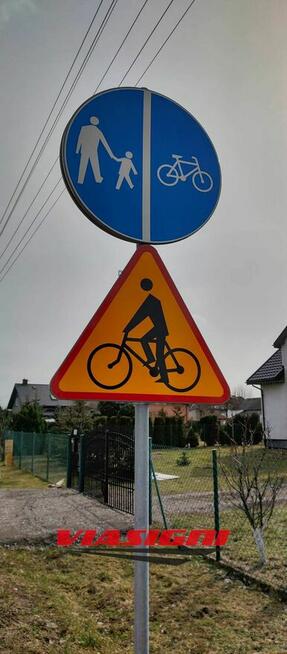 Produkcja montaż znaków drogowych oraz oznakowania poziomego