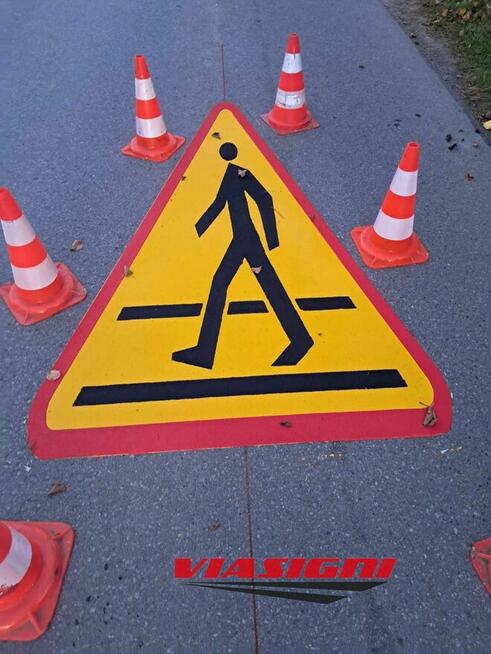 Produkcja montaż znaków drogowych oraz oznakowania poziomego