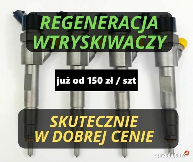 Regeneracja wtryskiwaczy Gorzów dobra cena
