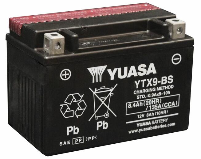 Akumulator Yuasa YTX9-BS 12V 8,4Ah 135A