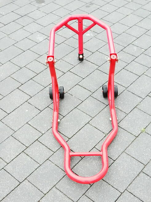 Stojak podnośnik motocyklowy przedni główka ramy - używany