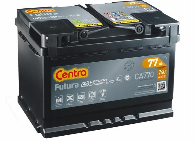 Akumulator Centra Futura CA770 12V 77Ah 760A