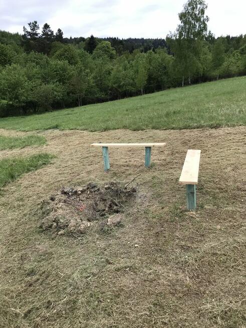 Namiot przy podeście